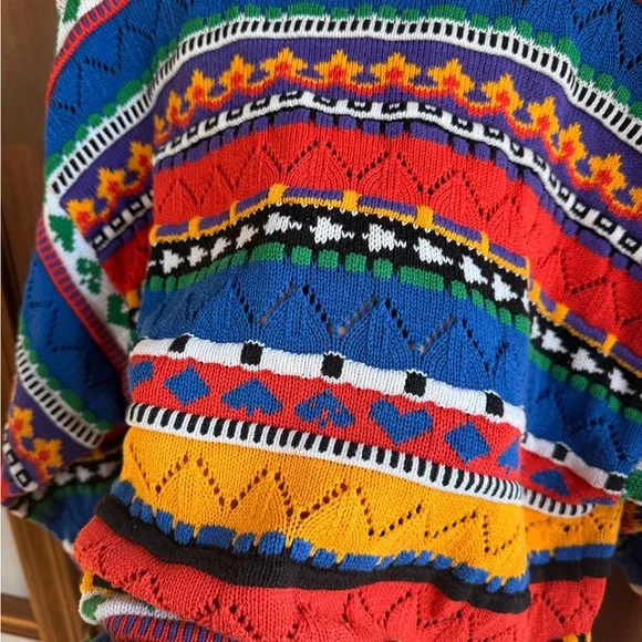 Vintage 80s/90s HEAD Abstract Knit Sweater - Picture 7 of 7